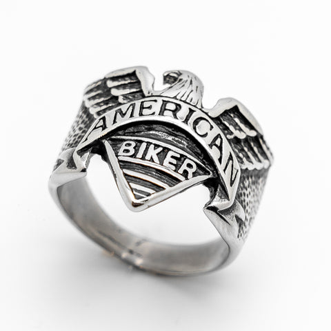 Harley Davidson Ring Men , 925 Sterling Silver 18k Gold Plated Signet Ring  Men, Biker Ring , Harley Davidson Gifts for Men , Biker Gift - Etsy